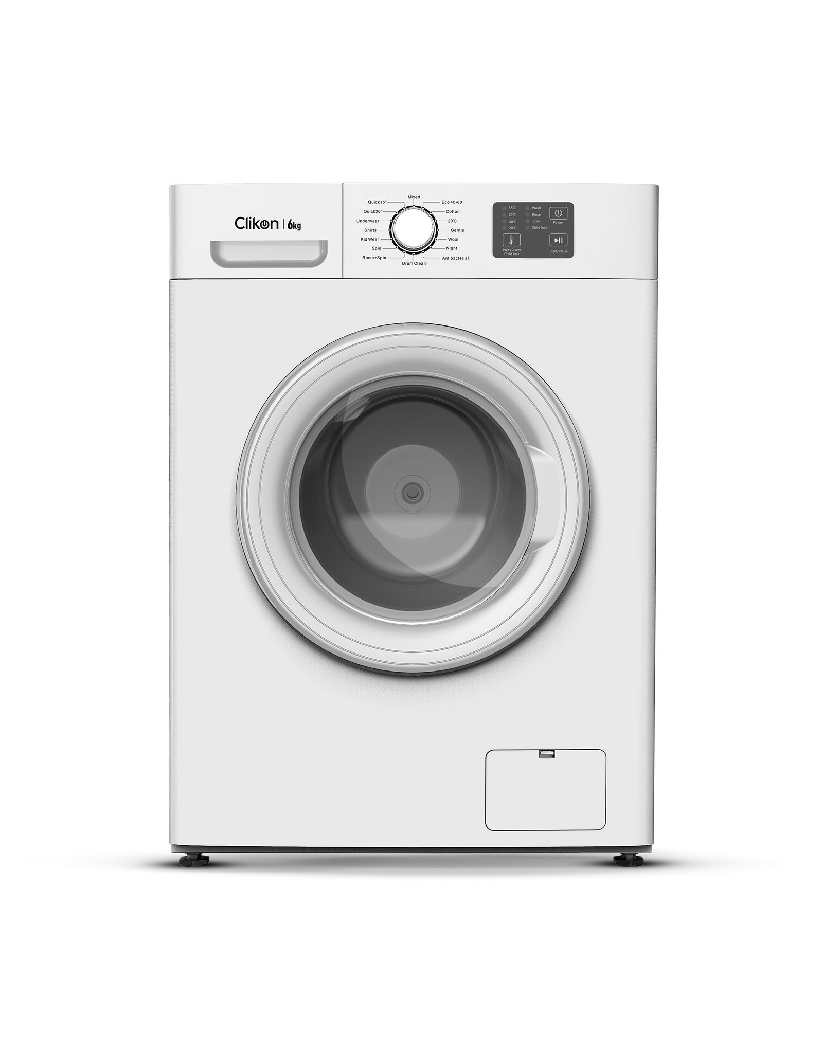 Clikon Front Load Washer 6 kg CK651