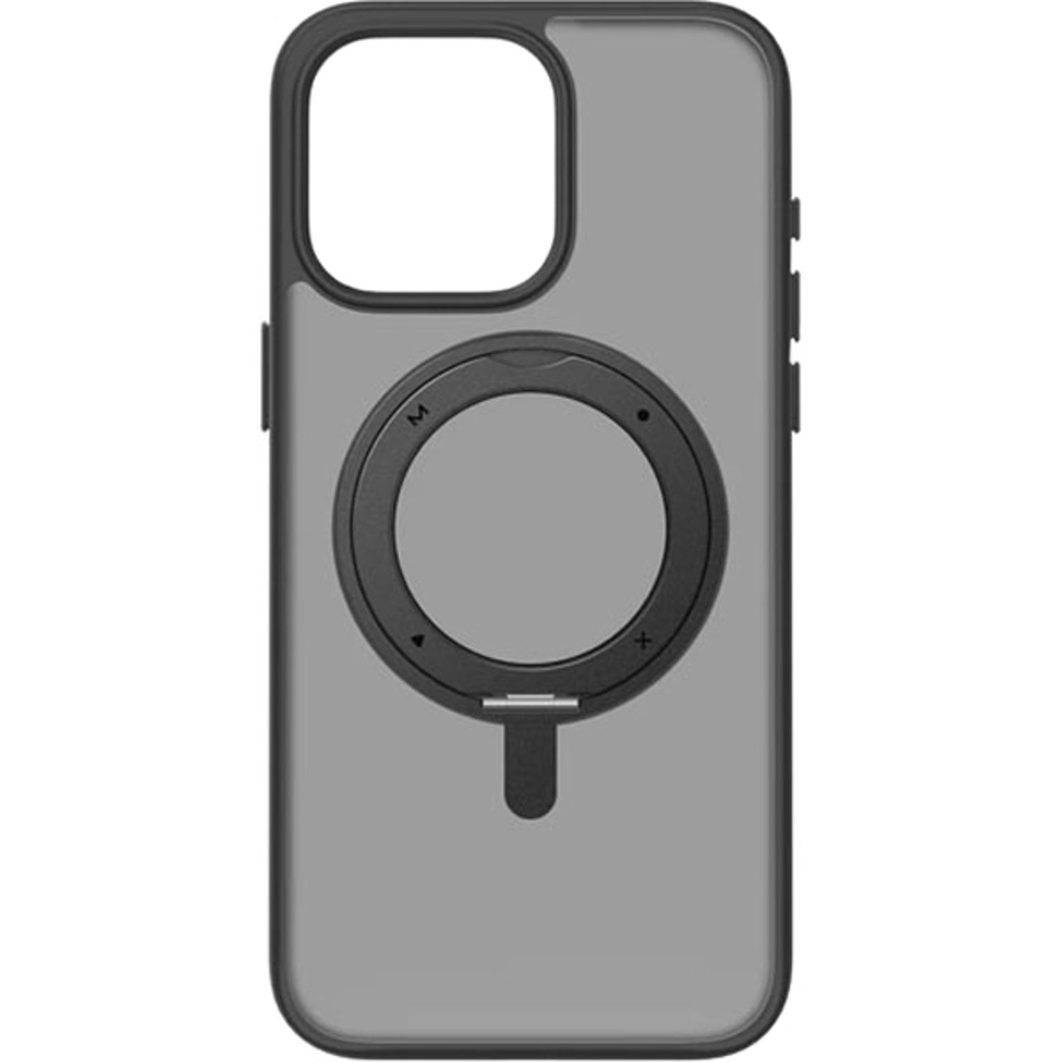 Momax Roller Magnetic Black Case For Iphone 15 Pro 6.1