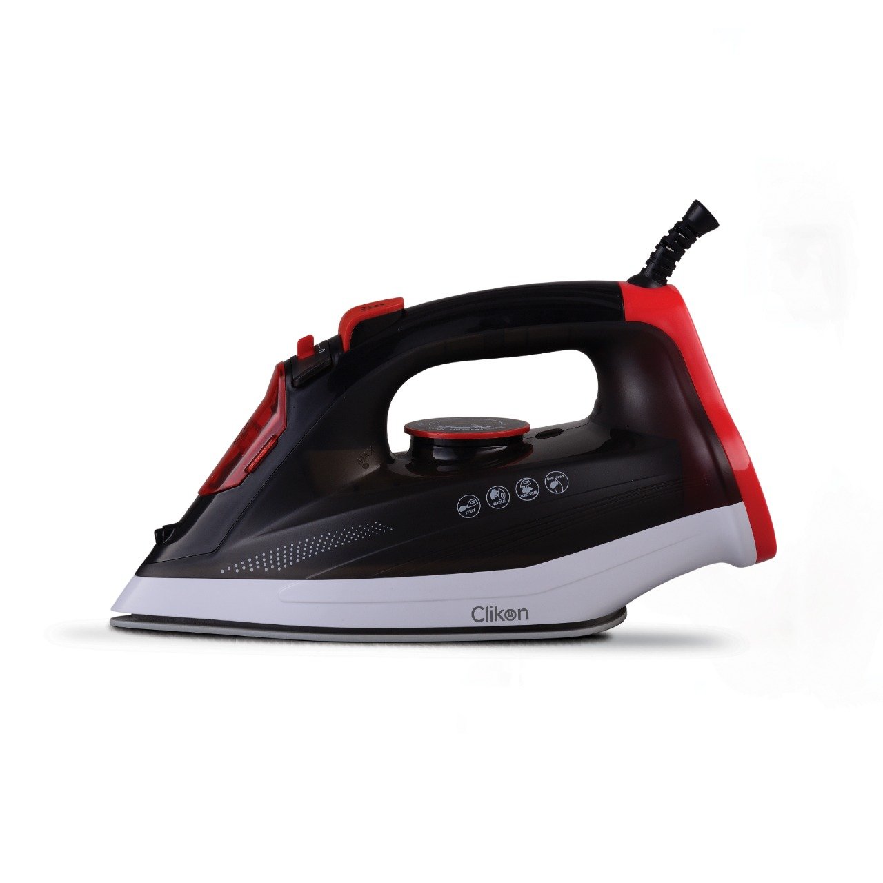 Clikon Steam Iron-2400W Ceramic Coated Steamplate -Ck4128