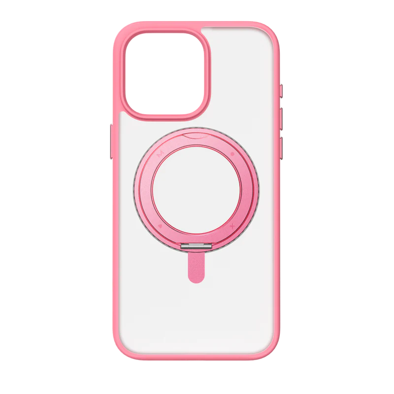 Momax Roller Magnetic Pink Case For Iphone 15 Pro Max 6.7