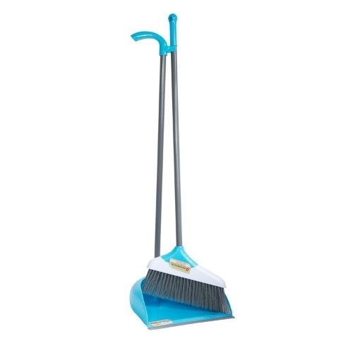 Dustpan With Broom [Steel Handle] BM705