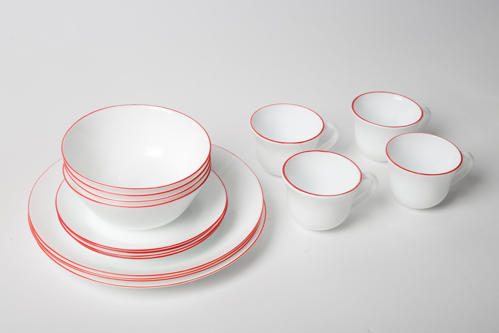 Homeway 16 Pcs Opal Dinner Set HW3775