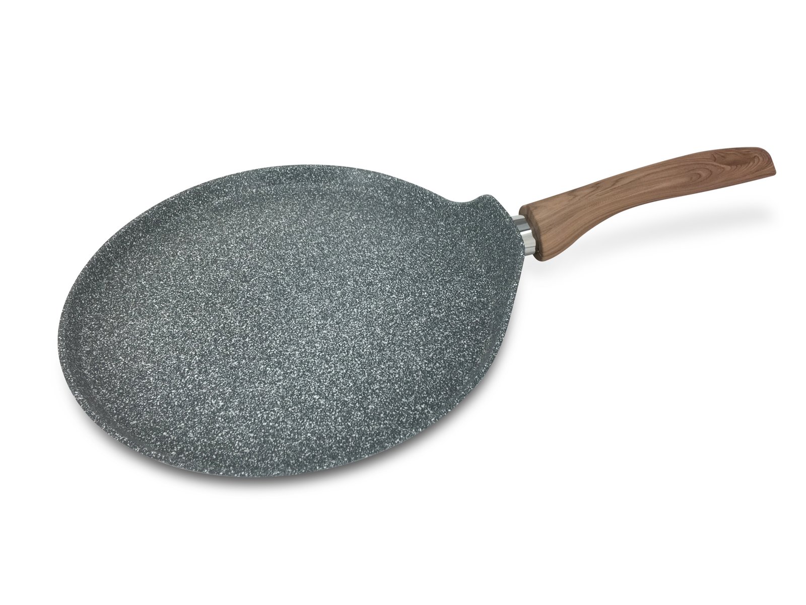 Homeway 25Cm Marble Flat Pan - Forged HW3419
