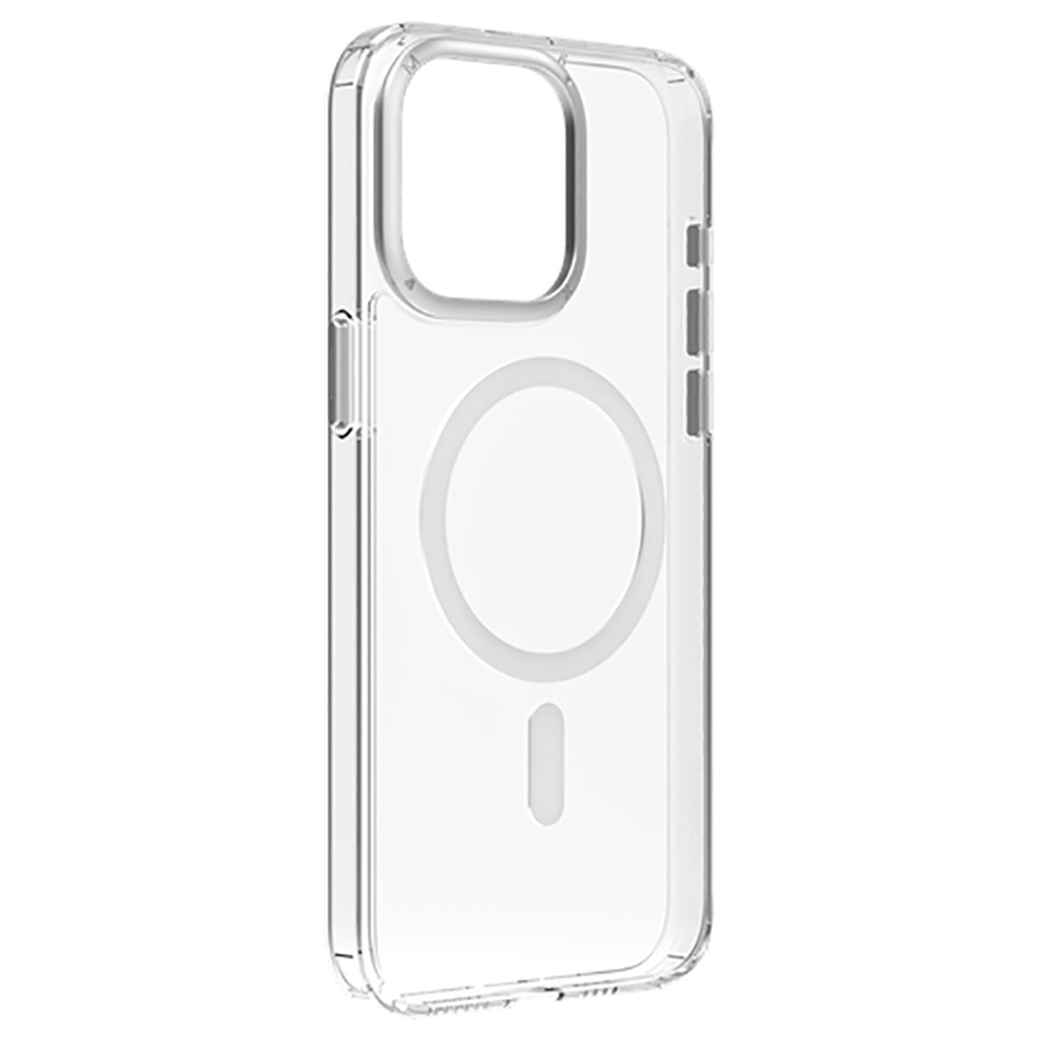 Momax Play Magnetic Clear Case For Iphone 15 Pro Max 6.7