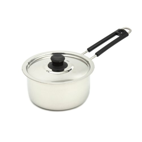 Homeway Stainless Steel Saucepan With Lid 19 Cm  HW3565