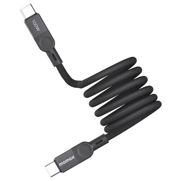 Momax Elite Mag Link 100W Usb-C To Usb-C Magnetic Cable 1M