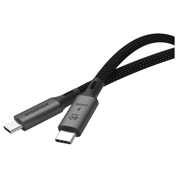 Momax Elite 240W Usb-C To Usb-C 4 40Gbps Cable 1M