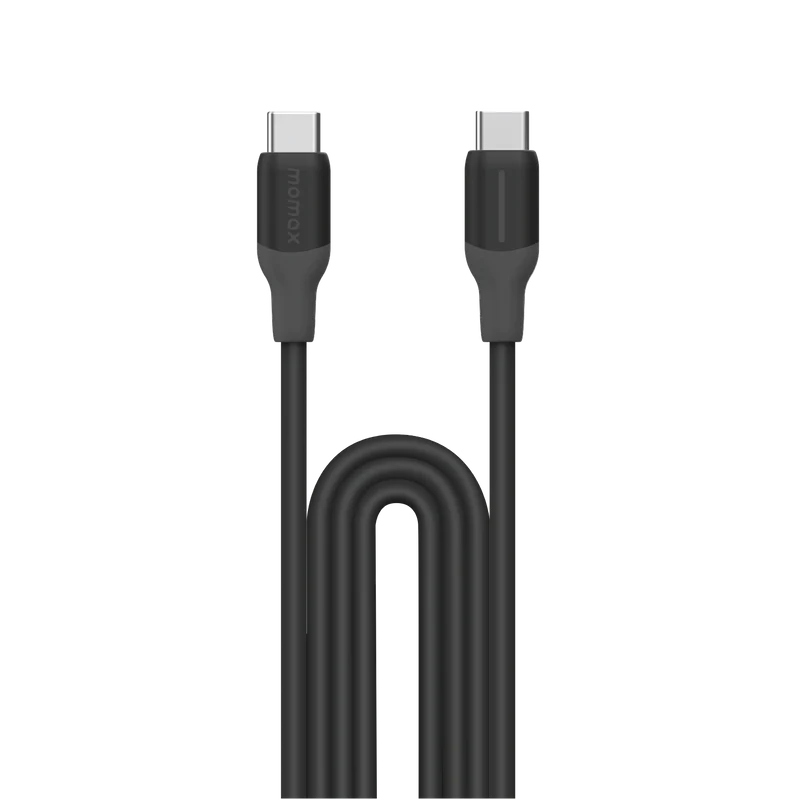 Momax 1-Link Flow 60W Usb-C To Usb-C Cable 1.2M  Color  Black