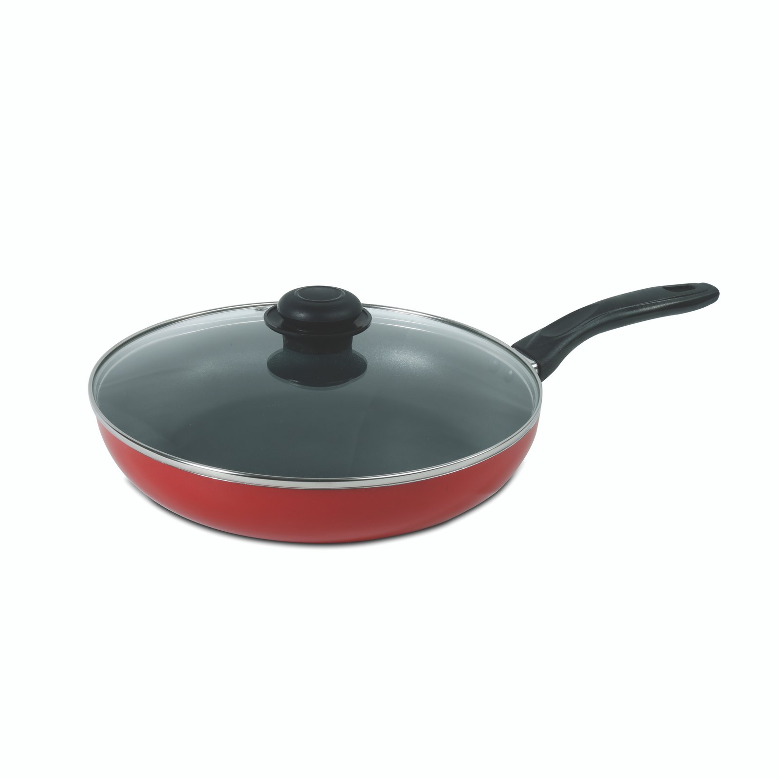 Homeway Frypan With Lid 30 Cm HW1103