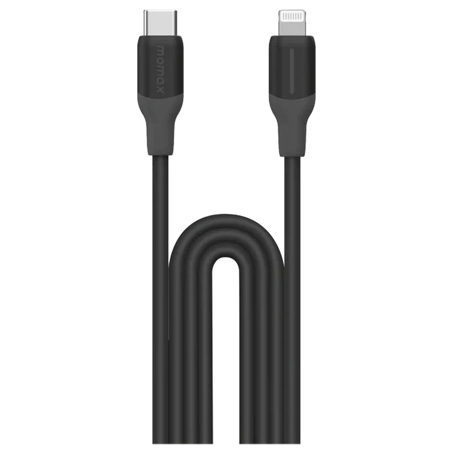 Momax 1-Link Flow 35W Usb-C To Lightning Cable 1.2M  Color  Black