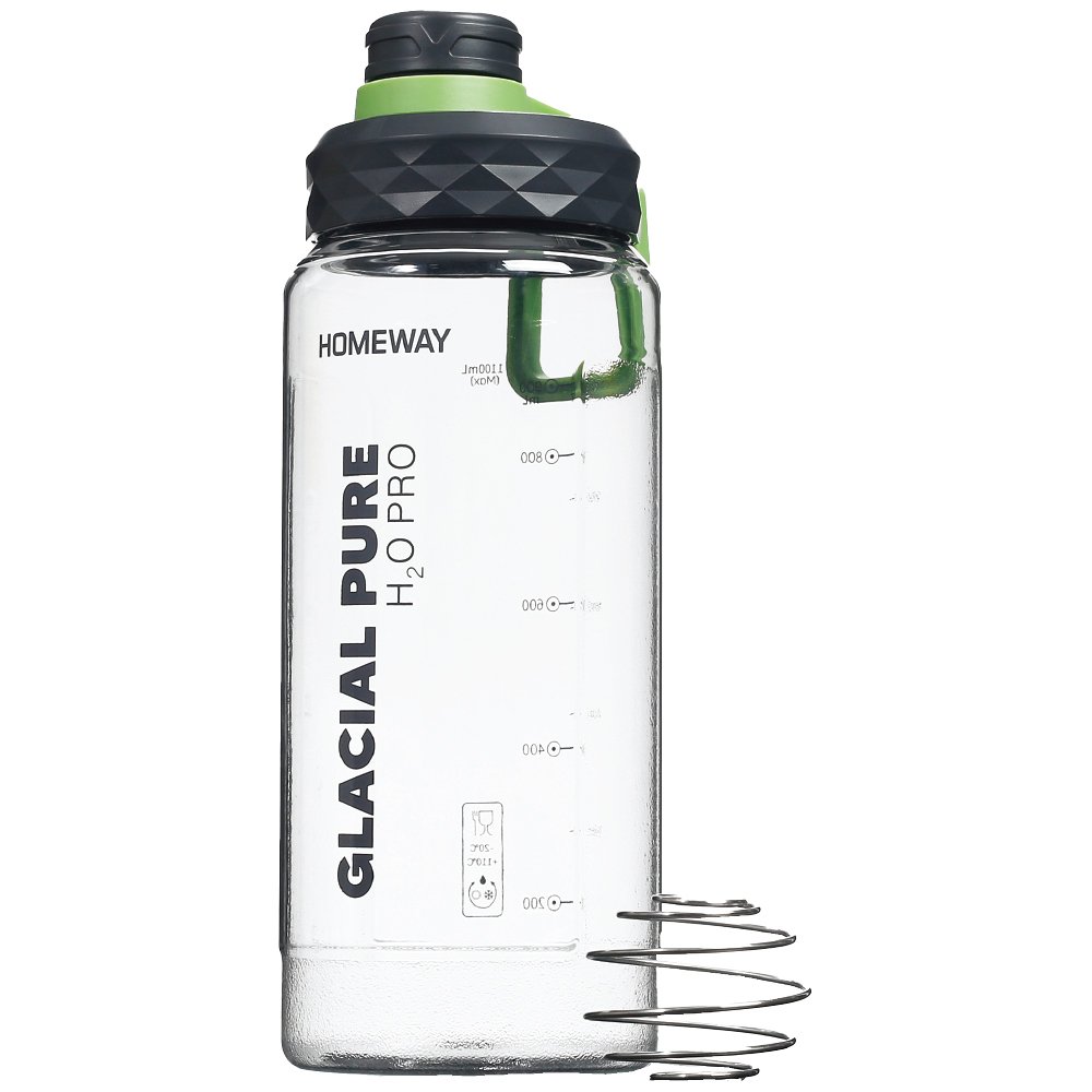 Homeway Water Bottle With Shaking Ball-1.1L HW2707