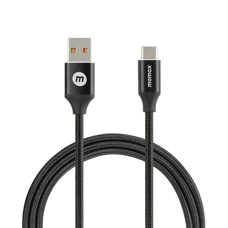 Momax Elite Link Usb-A To Usb-C 11V/6A Cable 1.2M  Color  Black
